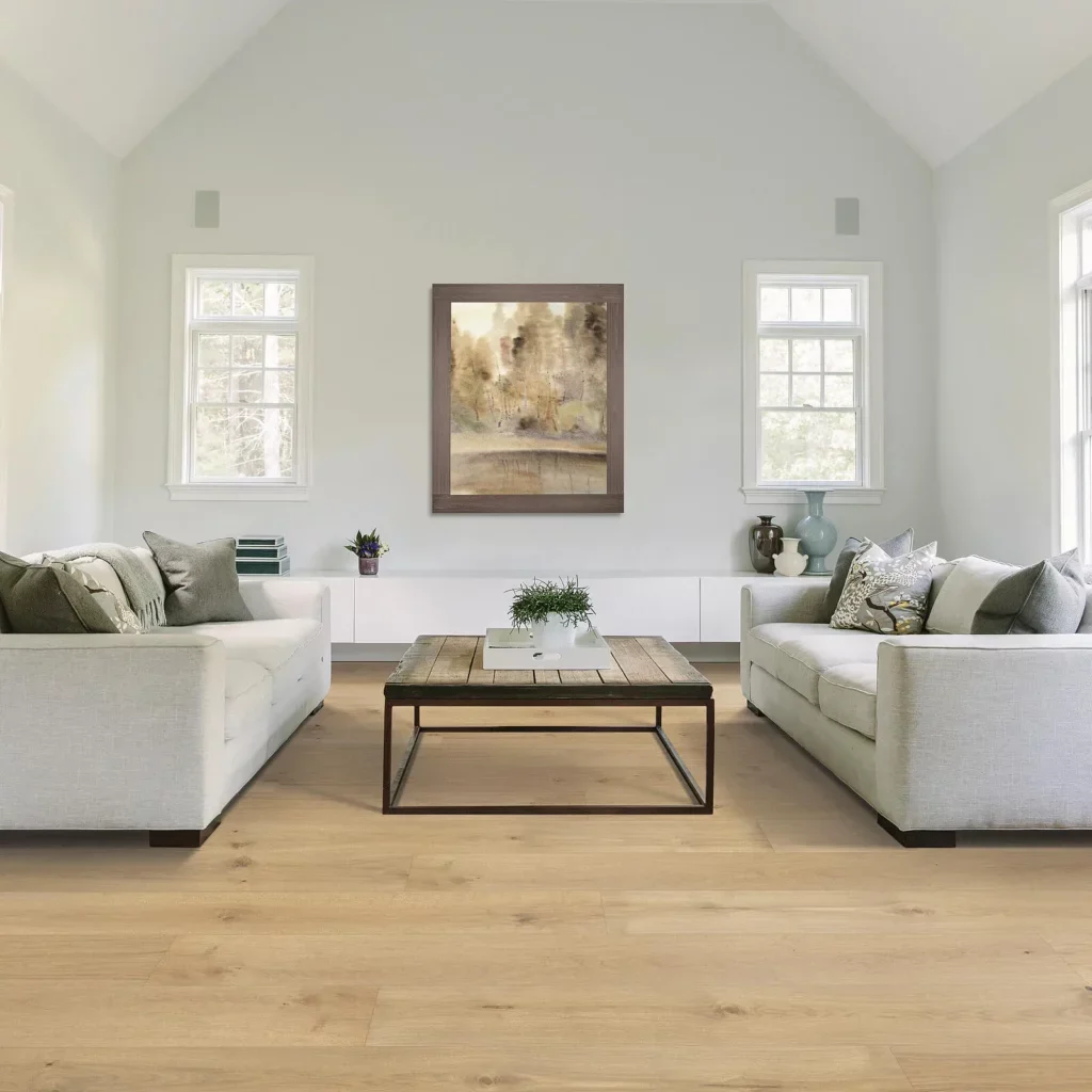 Hardwood flooring at Carpet Barn