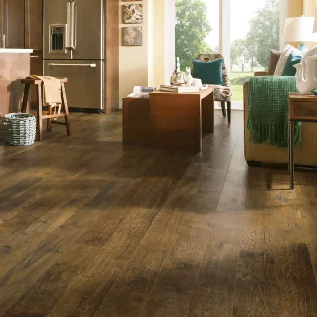 Amendoim Luxury Vinyl Tile Amber Glow 1600x1600 2 1024x1024 1 | World Famous Carpet Barn