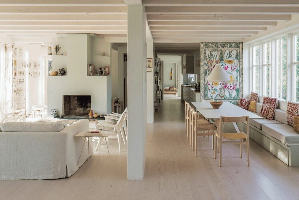 Laminate in large living room