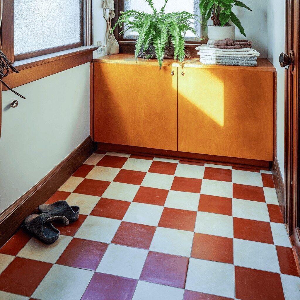 Tile floors
