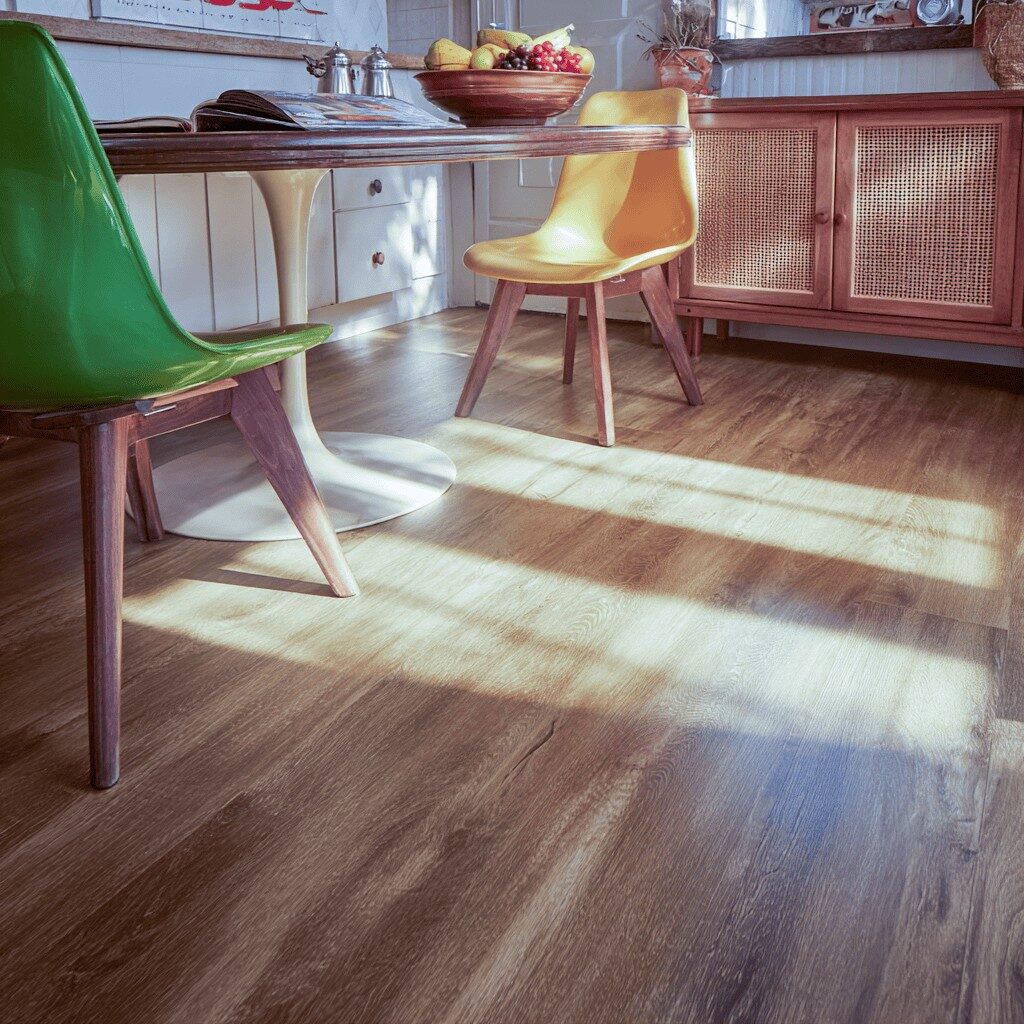 Luxury vinyl floors
